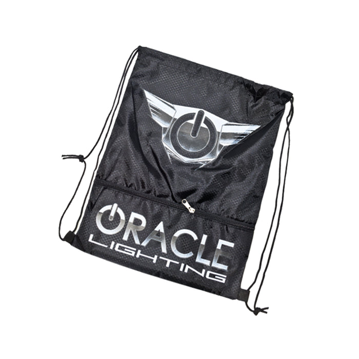 Oracle Lighting 8047-504 Draw string bag for promotional use. Comes in black and silver. - Truck Part Superstore