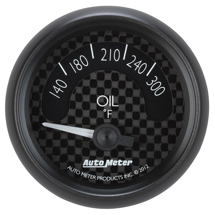 AutoMeter 8048 GAUGE; OIL TEMP; 2 1/16in.; 300deg.F; ELEC; GT - Truck Part Superstore