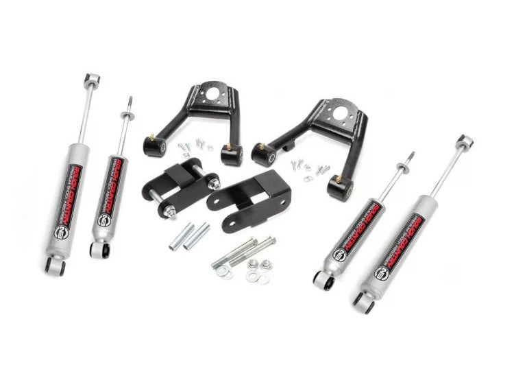 Rough Country 80530 1.5-2 Inch Suspension Lift Kit 86-94 Nissan D21 Hardbody Rough Country - Truck Part Superstore