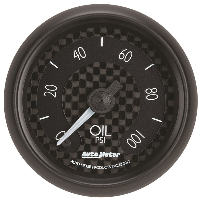 AutoMeter 8053 GAUGE; OIL PRESS; 2 1/16in.; 100PSI; DIGITAL STEPPER MOTOR; GT - Truck Part Superstore