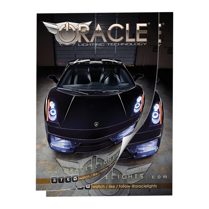 Oracle Lighting 8055-504 Lamborghini Poster 19 in. x 27 in. - Truck Part Superstore