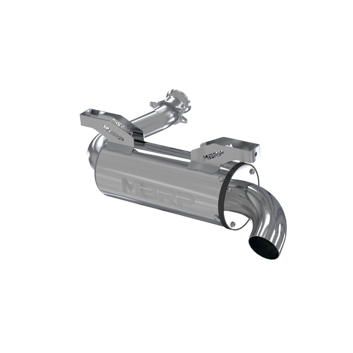 MBRP Exhaust AT-9801PT MBRP Performance Series CFMOTO 5" Single Slip-on Muffler. - Truck Part Superstore