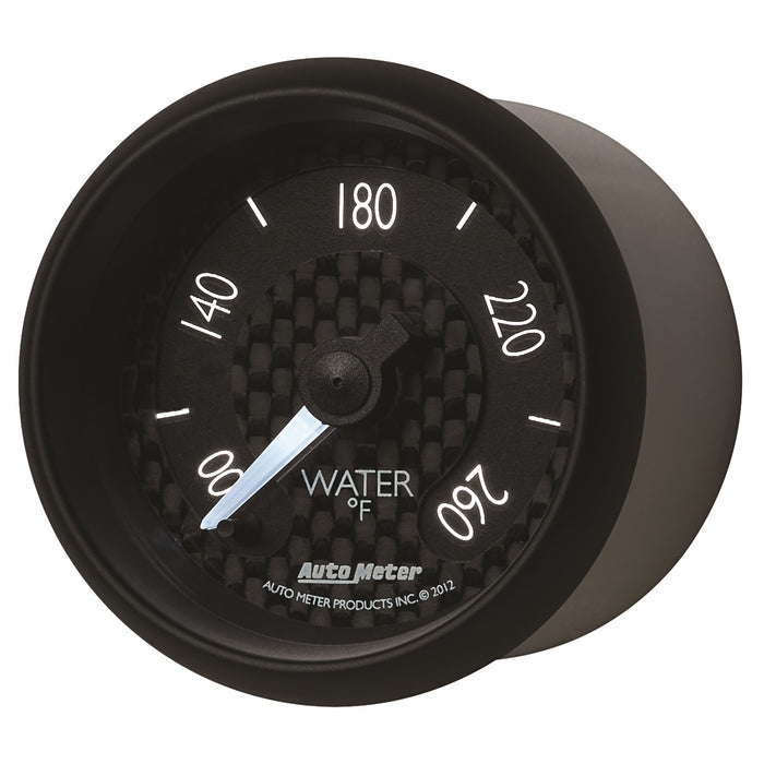 AutoMeter 8055 GAUGE; WATER TEMP; 2 1/16in.; 260deg.F; DIGITAL STEPPER MOTOR; GT - Truck Part Superstore
