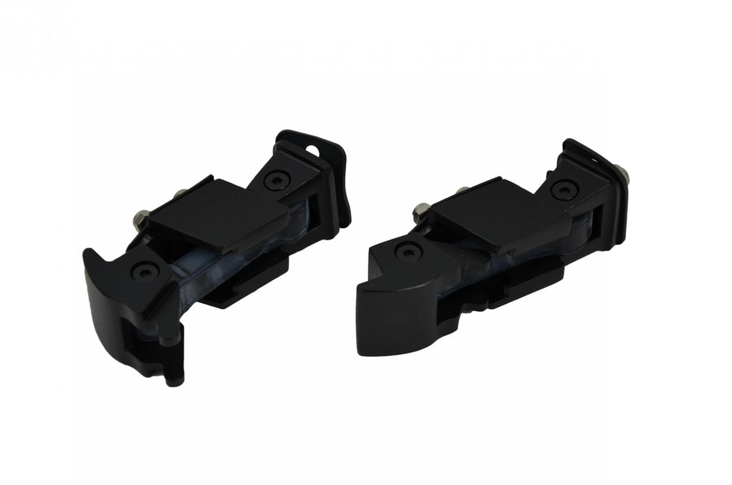 Kentrol 80571 Jeep JK Hood Catch Pair 07-18 Wrangler JK Textured Black Kentrol - Truck Part Superstore