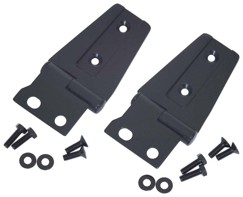 Kentrol 80572 Jeep JK Hood Hinge Pair 07-18 Wrangler JK Textured Black Kentrol - Truck Part Superstore