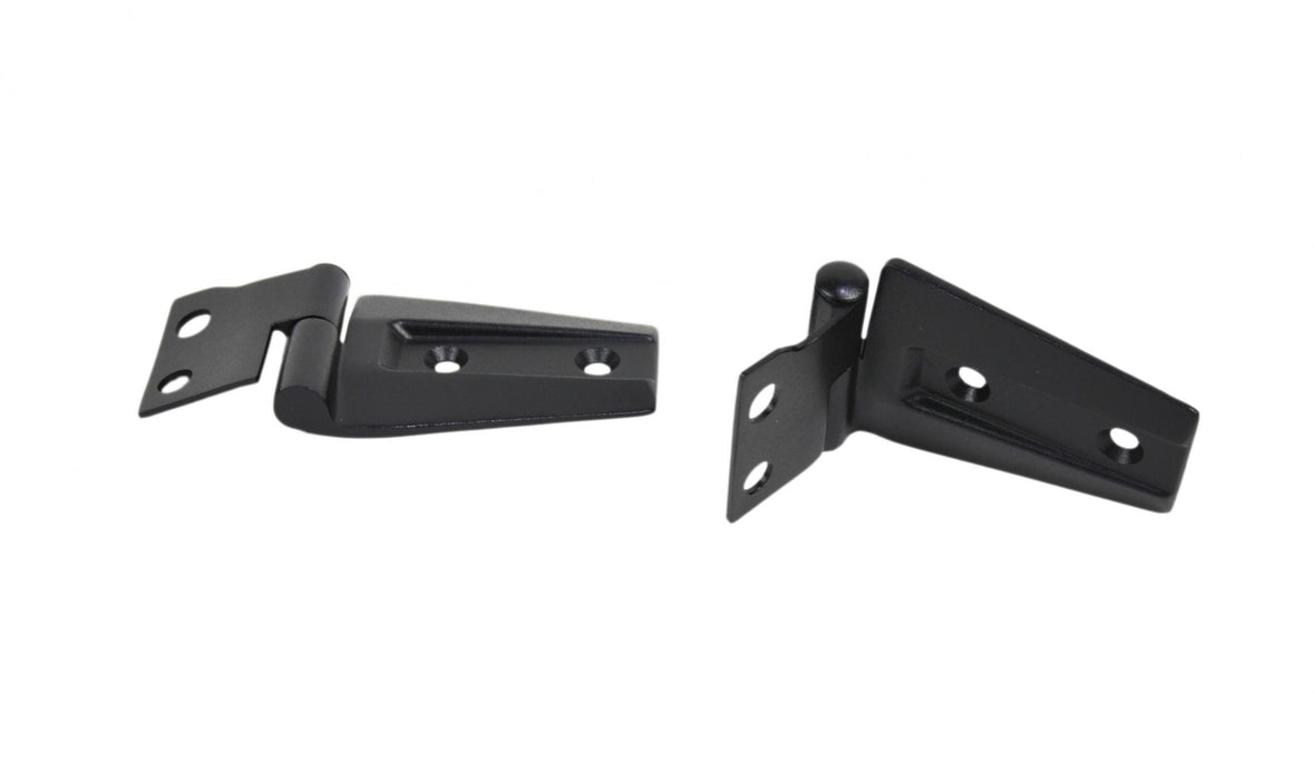 Kentrol 80572 Jeep JK Hood Hinge Pair 07-18 Wrangler JK Textured Black Kentrol - Truck Part Superstore