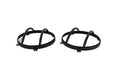 Kentrol 80573 Jeep JK Euro Headlight Guards Pair  07-18 Wrangler JK Textured Black Kentrol - Truck Part Superstore