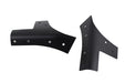 Kentrol 80574 Jeep JK Windshield Supports Pair 07-18 Wrangler JK Textured Black Kentrol - Truck Part Superstore