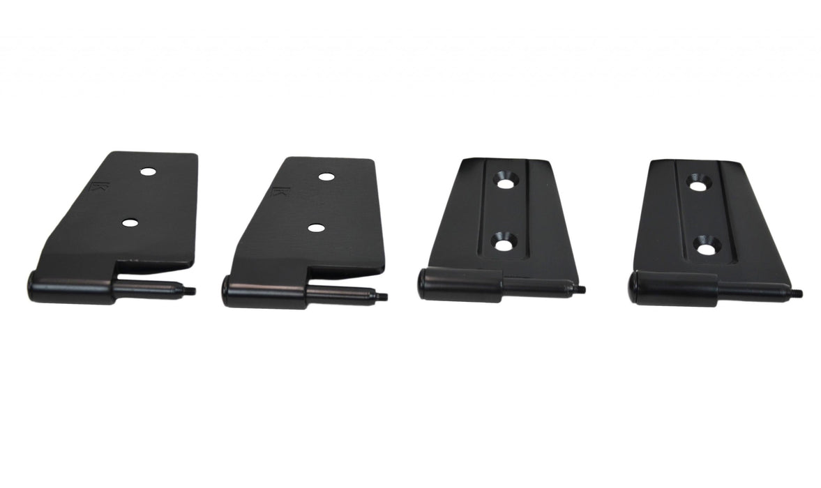 Kentrol 80575 Jeep JK Door Hinge Set 4 Pieces 2 Door 07-18 Wrangler JK Textured Black Kentrol - Truck Part Superstore