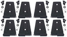 Kentrol 80576 Jeep JK Door Hinge Set 8 Pieces 4 Door 07-18 Wrangler JK Textured Black Kentrol - Truck Part Superstore