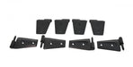 Kentrol 80576 Jeep JK Door Hinge Set 8 Pieces 4 Door 07-18 Wrangler JK Textured Black Kentrol - Truck Part Superstore