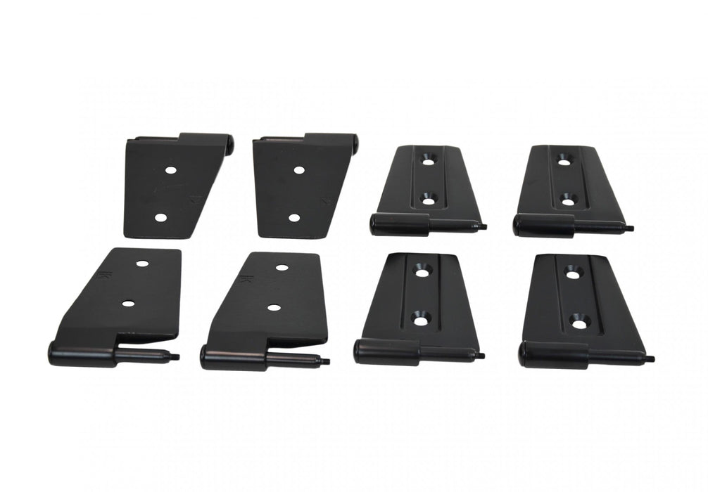 Kentrol 80576 Jeep JK Door Hinge Set 8 Pieces 4 Door 07-18 Wrangler JK Textured Black Kentrol - Truck Part Superstore