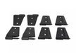 Kentrol 80576 Jeep JK Door Hinge Set 8 Pieces 4 Door 07-18 Wrangler JK Textured Black Kentrol - Truck Part Superstore