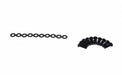 Kentrol 80578 Jeep JK Tailgate Hinge Pair 07-18 Wrangler JK Textured Black Kentrol - Truck Part Superstore