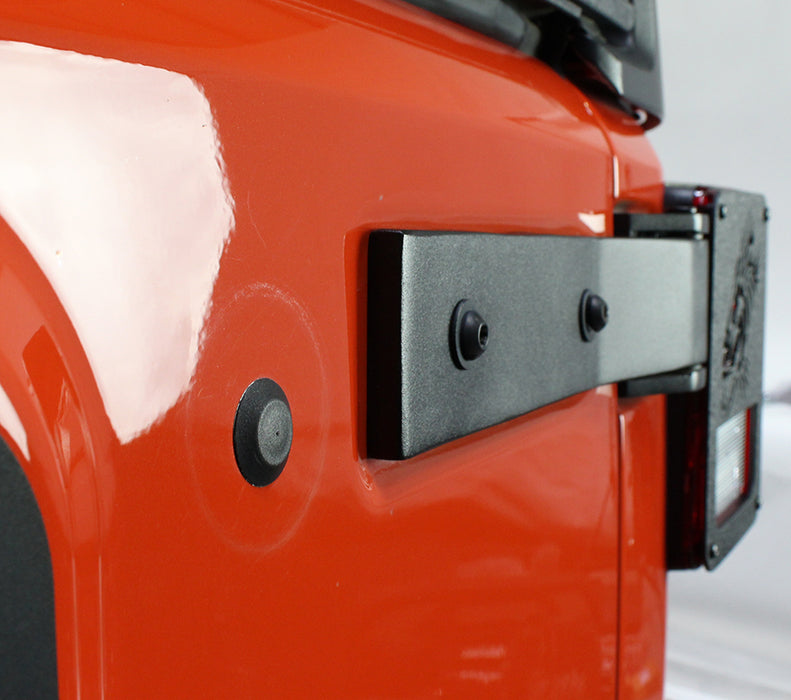 Kentrol 80578 Jeep JK Tailgate Hinge Pair 07-18 Wrangler JK Textured Black Kentrol - Truck Part Superstore