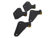 Kentrol 80580 Jeep JK Body Door Hinge Set 4 Pieces 2 Door 07-18 Wrangler JK Textured Black Kentrol - Truck Part Superstore