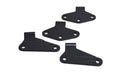 Kentrol 80580 Jeep JK Body Door Hinge Set 4 Pieces 2 Door 07-18 Wrangler JK Textured Black Kentrol - Truck Part Superstore