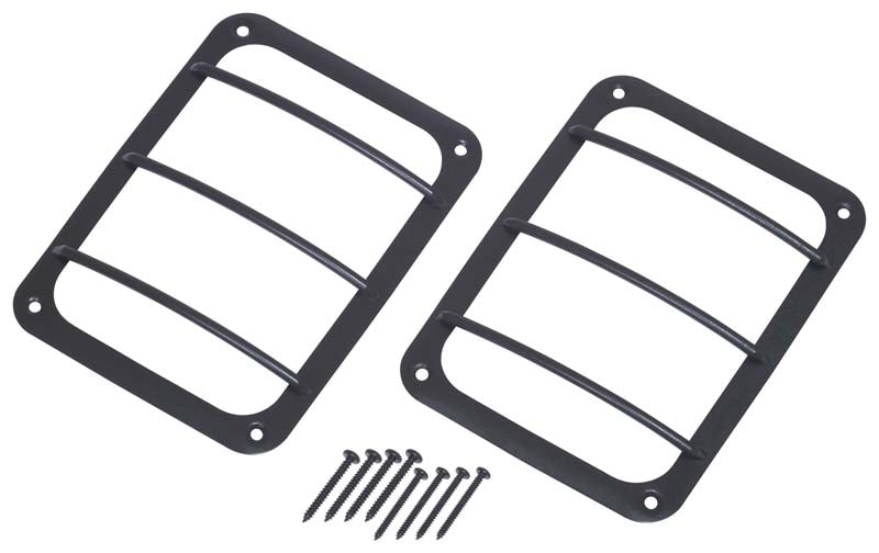 Kentrol 80582 Jeep JK Taillight Guard Pair 07-18 Wrangler JK Textured Black Kentrol - Truck Part Superstore