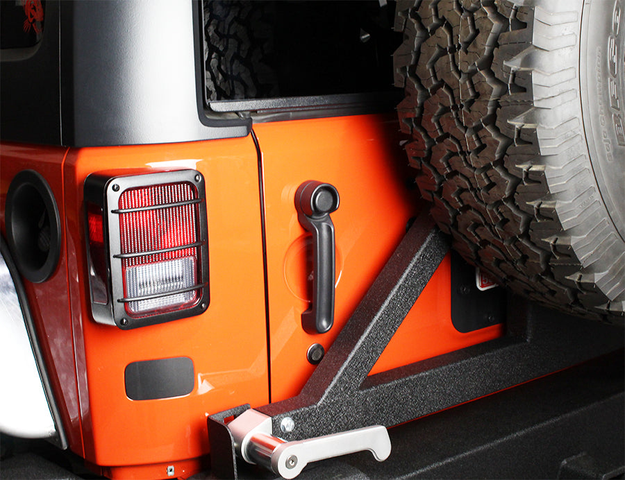 Kentrol 80582 Jeep JK Taillight Guard Pair 07-18 Wrangler JK Textured Black Kentrol - Truck Part Superstore