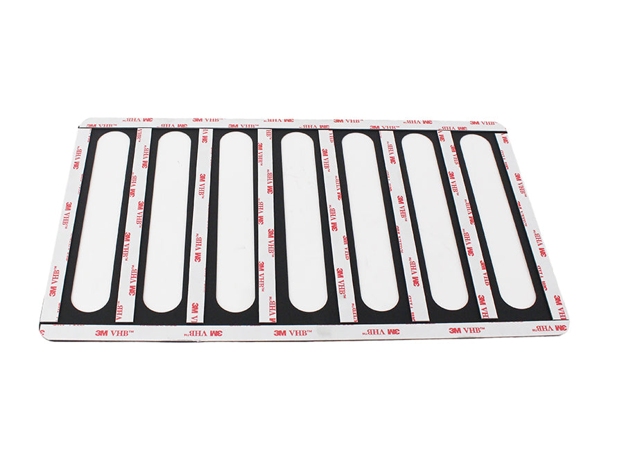 Kentrol 80583 Jeep CJ5 Hood Vent 55-77 CJ5 Powdercoat Black Kentrol - Truck Part Superstore