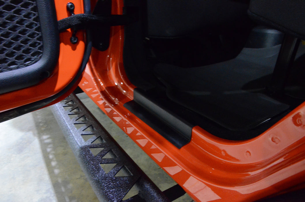 Kentrol 80585 Jeep JK Entry Guards 4 Pieces 4 Door 07-18 Wrangler JK Textured Black Kentrol - Truck Part Superstore