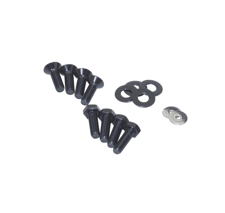 Kentrol 80588WHC Jeep JK Hood Kit Without Hood Catch 07-18 Wrangler JK Textured Black Kentrol - Truck Part Superstore