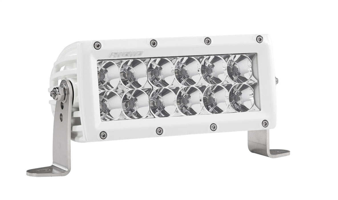 Rigid Industries 806113 6 Inch Flood Light White Housing E-Series Pro RIGID Industries - Truck Part Superstore