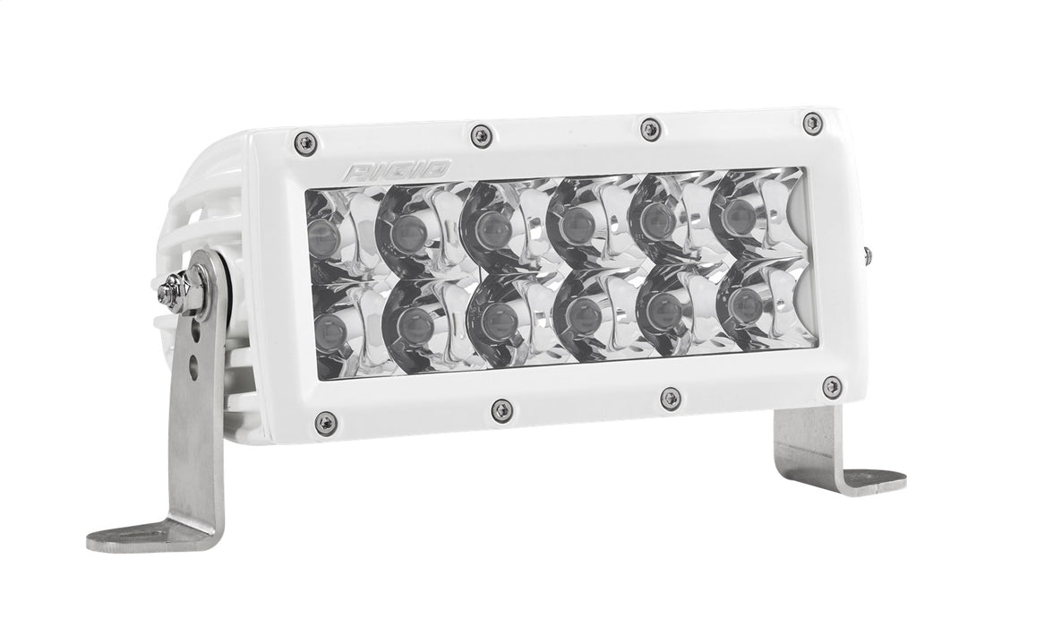 Rigid Industries 806213 6 Inch Spot Light White Housing E-Series Pro RIGID Industries - Truck Part Superstore