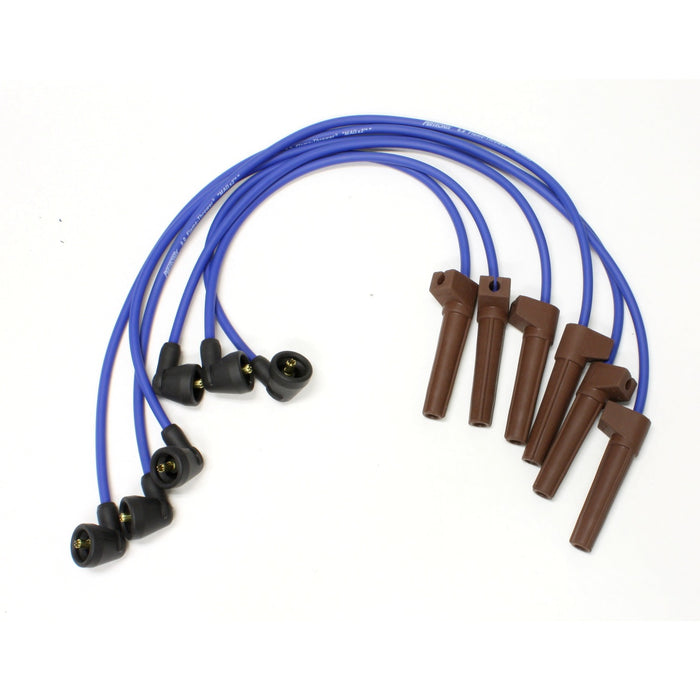 Pertronix 806326 Wires, 6 cyl Ford Custom Fit Blue - Truck Part Superstore