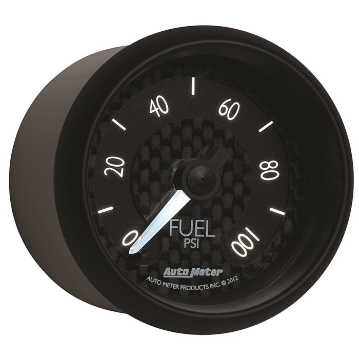 AutoMeter 8063 GAUGE; FUEL PRESSURE; 2 1/16in.; 100PSI; DIGITAL STEPPER MOTOR; GT - Truck Part Superstore
