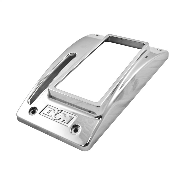 B&M 80644 Automatic Transmission Shift Top Cover; Chrome Plate; For Console QuickSilver; - Truck Part Superstore