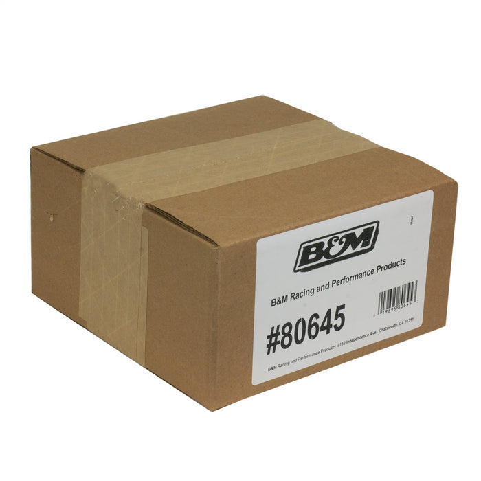 B&M 80645 Automatic Transmission Shift Top Cover; Chrome Plate; For Z-Gate; - Truck Part Superstore