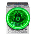 Oracle Lighting 8066-004 LED sealed beam with Halo kit display, comes with 1A power supply. - Truck Part Superstore