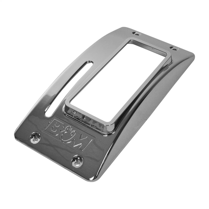 B&M 80671 Automatic Transmission Shift Top Cover; Chrome Plate; For QuickSilver; - Truck Part Superstore