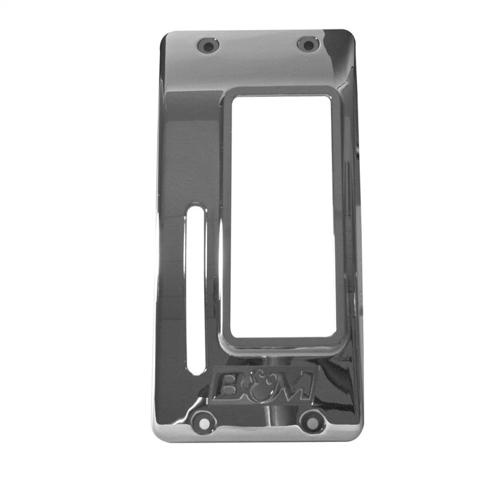 B&M 80671 Automatic Transmission Shift Top Cover; Chrome Plate; For QuickSilver; - Truck Part Superstore