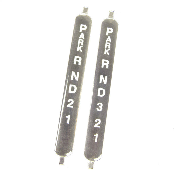 B&M 80672 Automatic Transmission Shift Indicator Window or Decal Standard Pattern - Truck Part Superstore