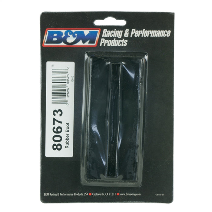 B&M 80673 Automatic Transmission Shift Boot; For Console QuickSilver; - Truck Part Superstore