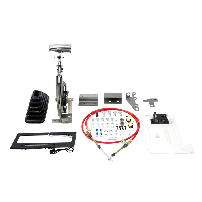 B&M 80692 Console MegaShifter Automatic Shifter; Ratchet 4-Speed; Floor; - Truck Part Superstore