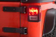 Kentrol 80702 Jeep JK Heritage Taillight Guard 07-18 Wrangler JK Textured Black Kentrol - Truck Part Superstore