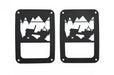 Kentrol 80702 Jeep JK Heritage Taillight Guard 07-18 Wrangler JK Textured Black Kentrol - Truck Part Superstore