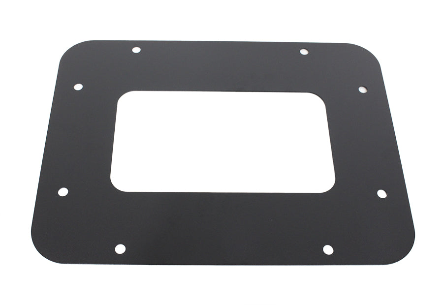 Kentrol 80703 Jeep JK BackSide License Plate Mount with LED's 07-18 Wrangler JK Textured Black Kentrol - Truck Part Superstore