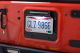 Kentrol 80703 Jeep JK BackSide License Plate Mount with LED's 07-18 Wrangler JK Textured Black Kentrol - Truck Part Superstore