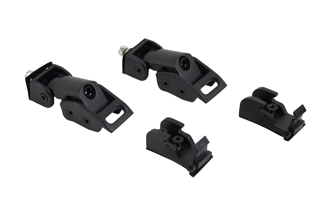 Kentrol 80705 Jeep TJ Hood Catch Kit 97-06 Wrangler TJ Textured Black Kentrol - Truck Part Superstore