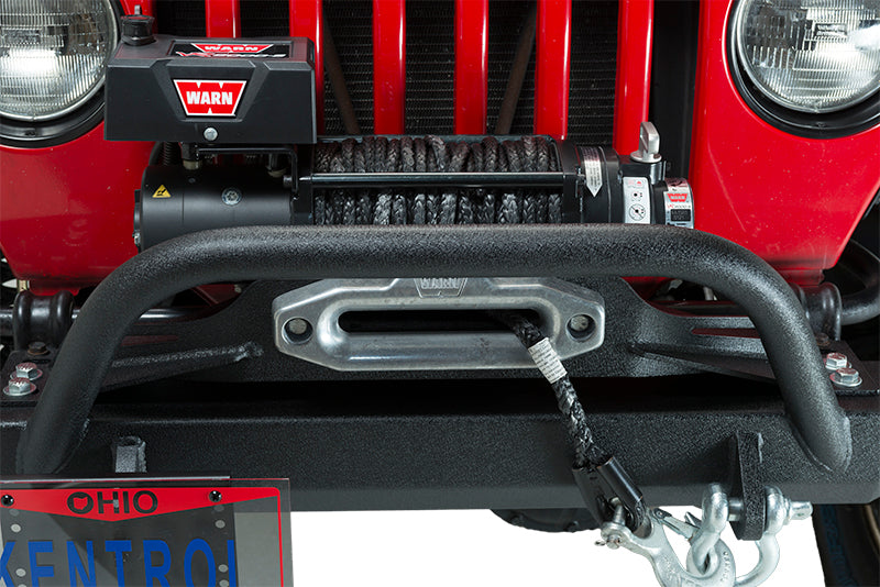 Kentrol 80706 Jeep JK Shackle Mounted License Plate Bracket 07-18 Wrangler JK Textured Black Kentrol - Truck Part Superstore