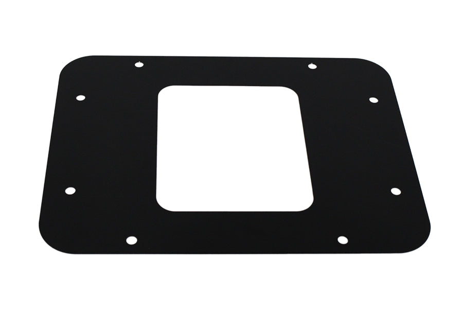 Kentrol 80707 Jeep JK BackSide License Plate Mount with LED's 07-09 Wrangler JK Textured Black Kentrol - Truck Part Superstore