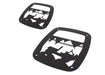 Kentrol 80709 Jeep TJ Heritage Taillight Guard 97-06 Wrangler TJ Textured Black Kentrol - Truck Part Superstore