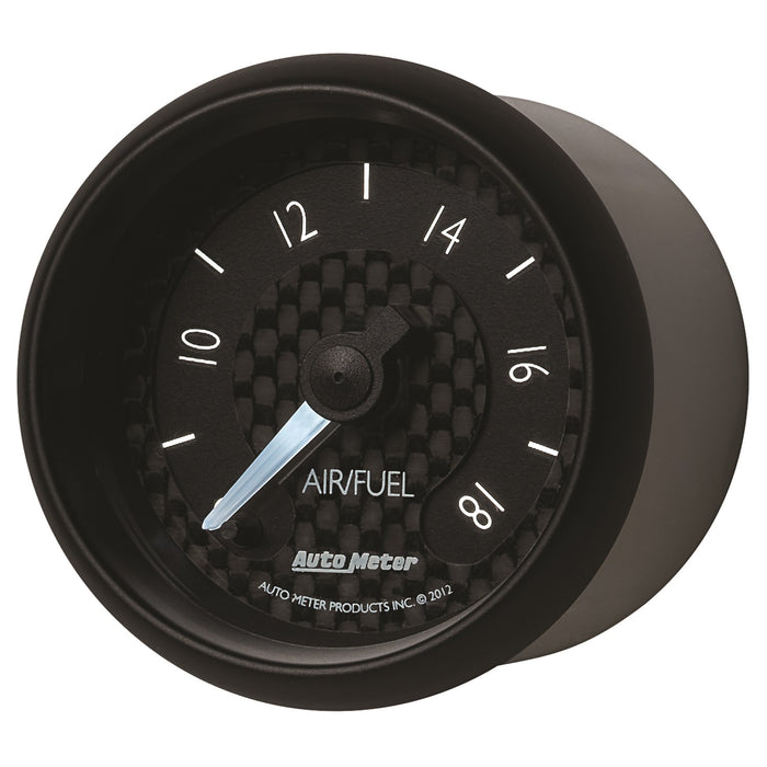 AutoMeter 8070 GAUGE; AIR/FUEL RATIO-WIDEBAND; ANALOG; 2 1/16in.; 8:1-18:1; STEPPER MOTOR; GT - Truck Part Superstore