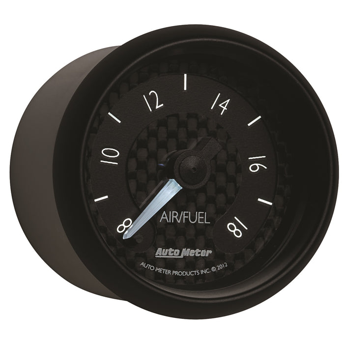 AutoMeter 8070 GAUGE; AIR/FUEL RATIO-WIDEBAND; ANALOG; 2 1/16in.; 8:1-18:1; STEPPER MOTOR; GT - Truck Part Superstore