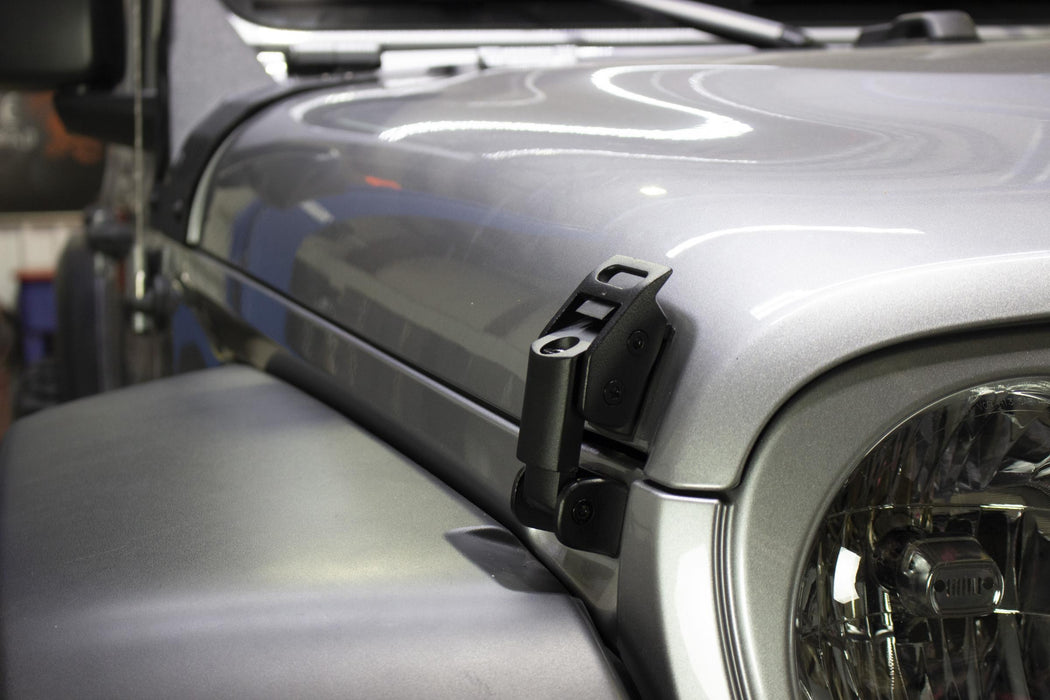 Kentrol 80715 Jeep JL Mechanical Hood Catch Kit 2018-Present Wrangler JL Kentrol - Truck Part Superstore