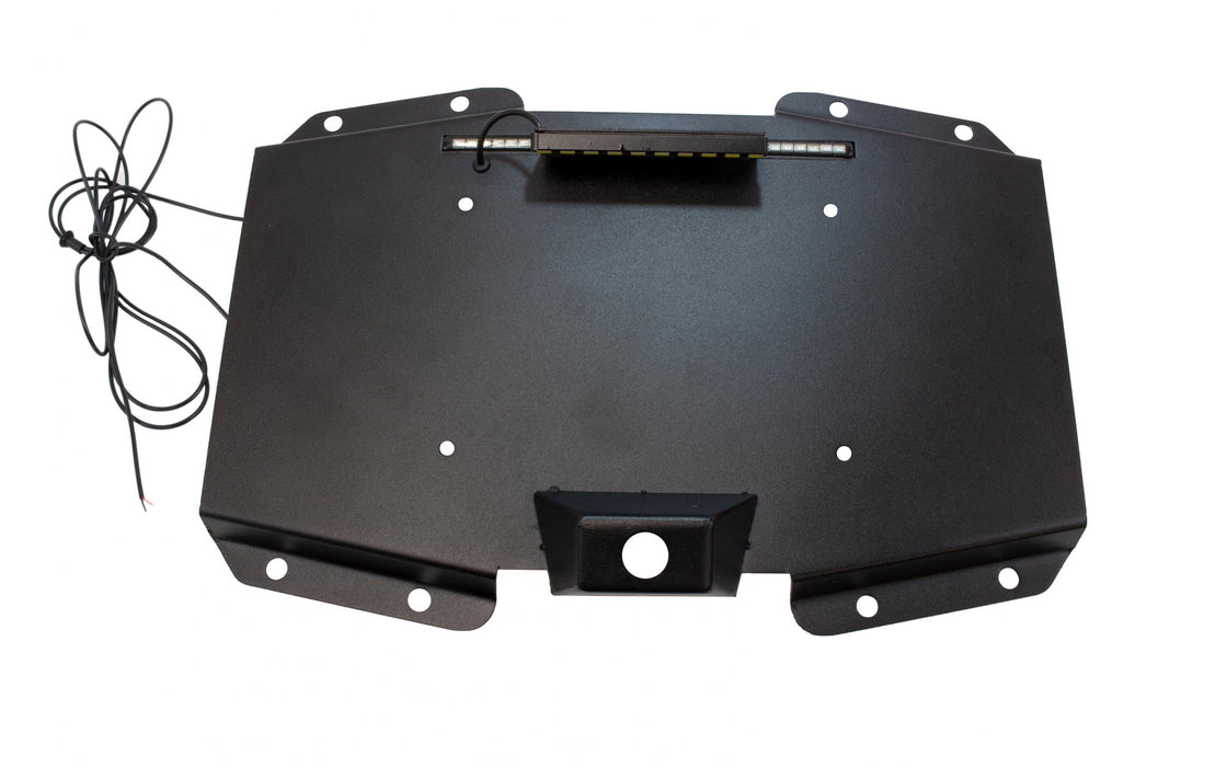 Kentrol 80718 Jeep JL Backside License Plate Mount Black 2018-Present Wrangler JL Kentrol - Truck Part Superstore